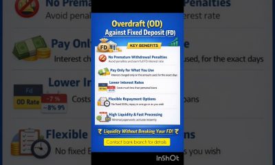 Overdraft Against FDs#Finance options#Benefits #trending