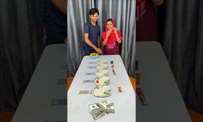 Money or Chocolate #familygamenight #challenge #viral #shorts #gameplay #money #chocolate #funny