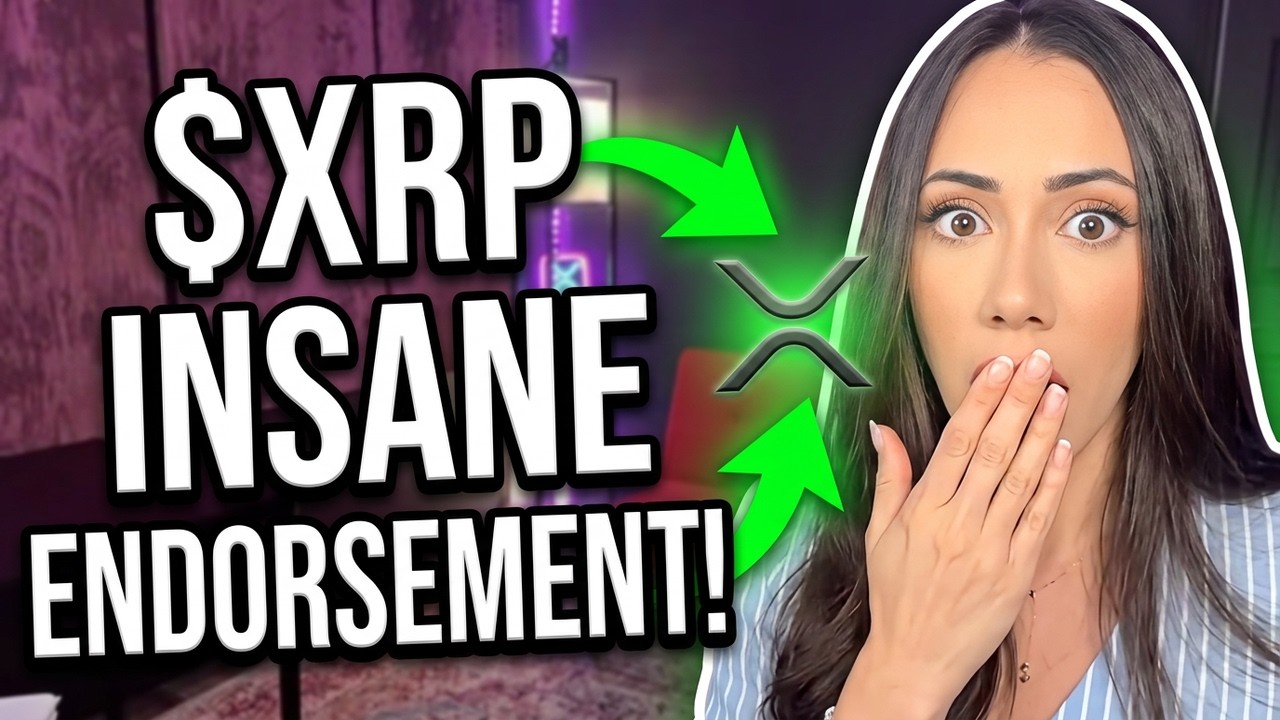 AMAZING XRP RIPPLE JUST GOT THE MOST INSANE ENDORSEMENT BE PATIENT