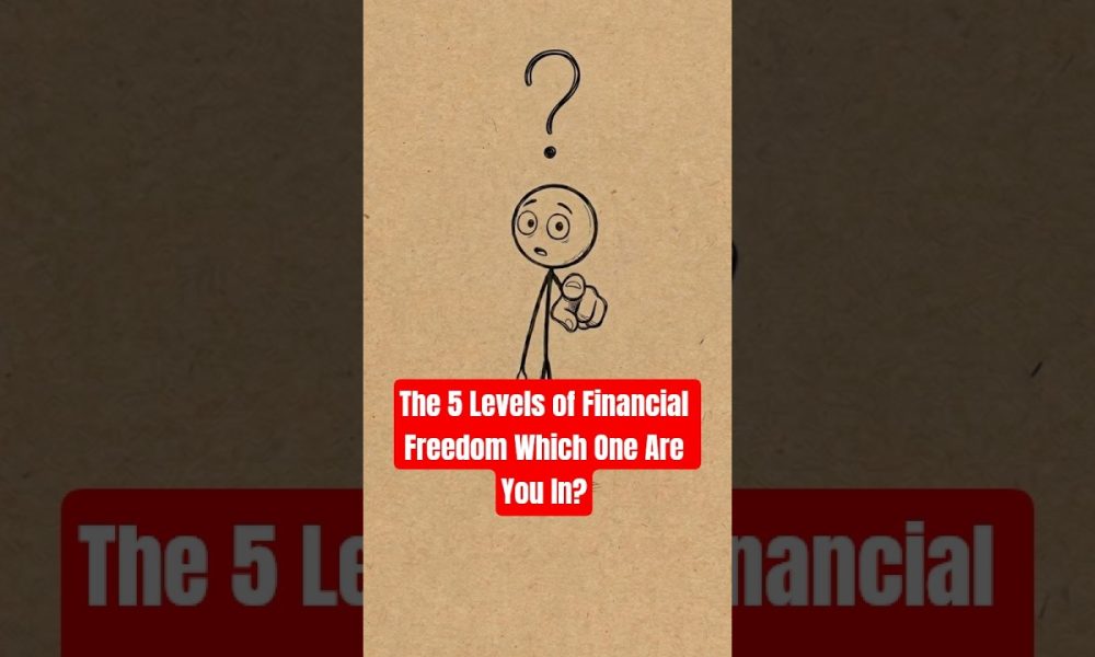 The 5 Levels of Financial Freedom (Which One Are You In?#psychology #short