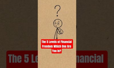 The 5 Levels of Financial Freedom (Which One Are You In?#psychology #short