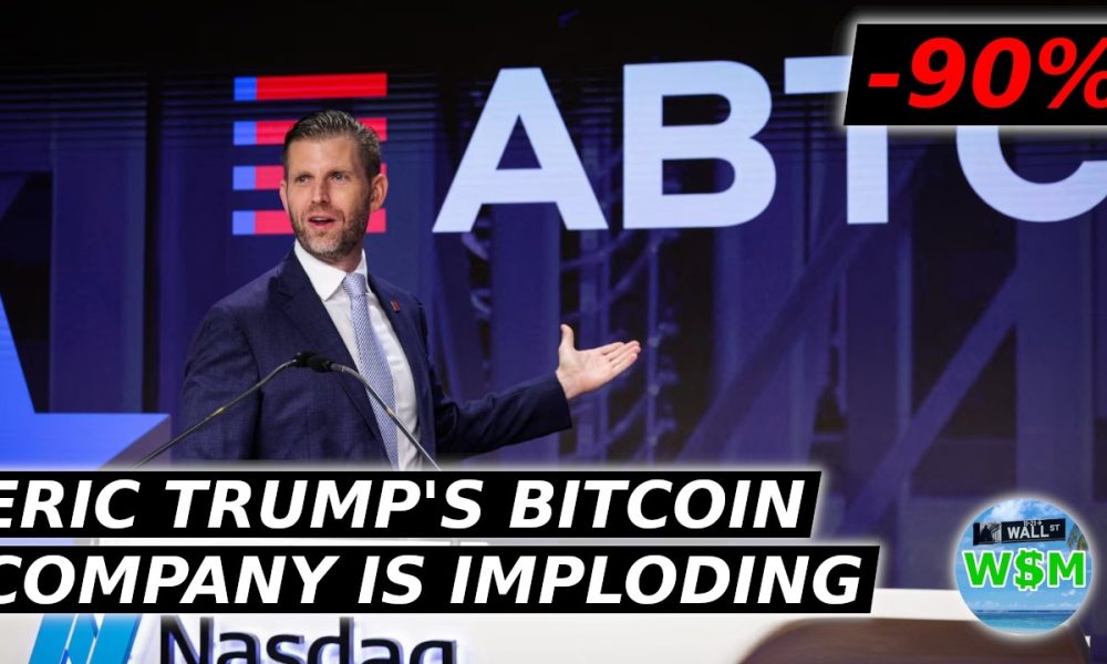 Eric Trump's Bitcoin Company Is Imploding