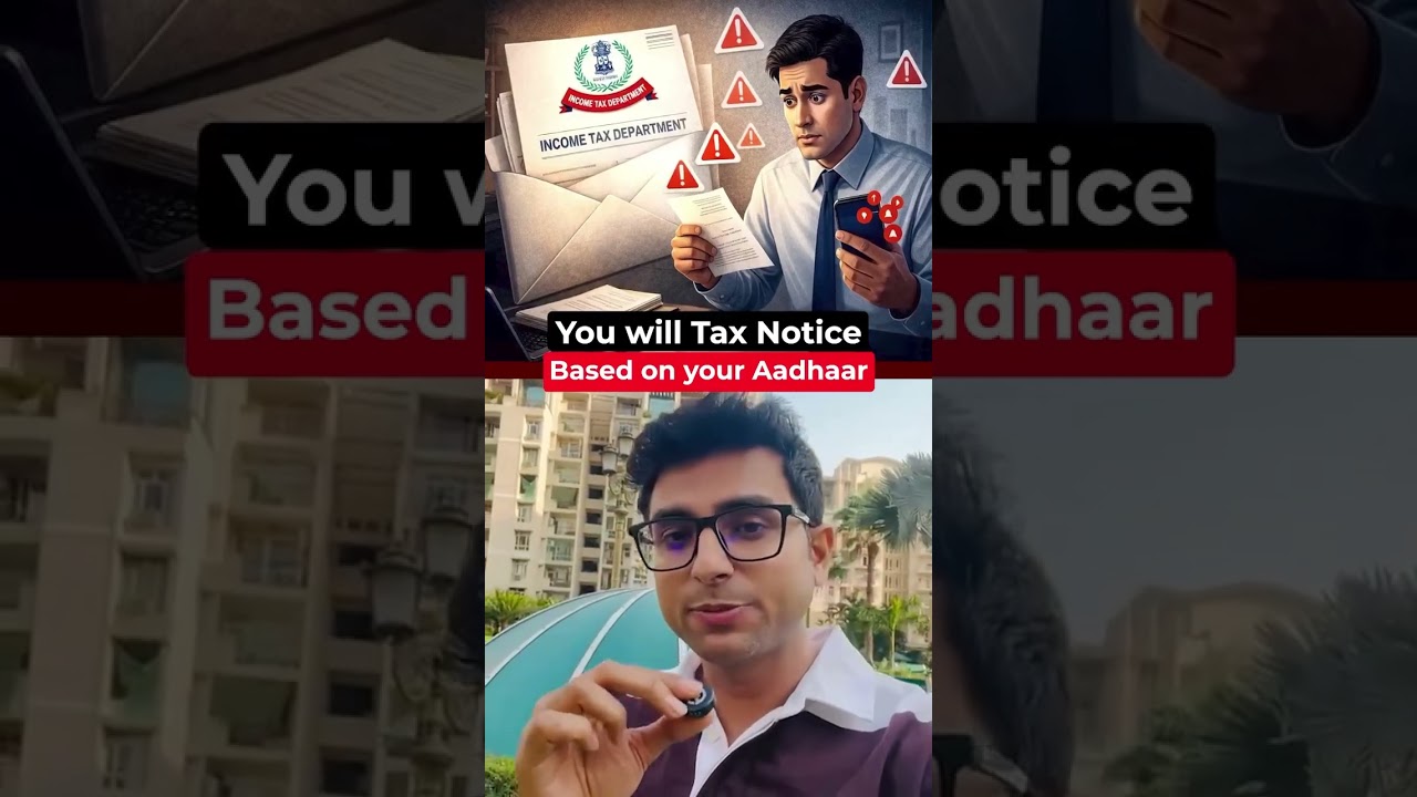 PAN Card Nahi Hai? Aadhaar Se Bhi Track Ho Jayenge Financial Transactions | #shorts #short