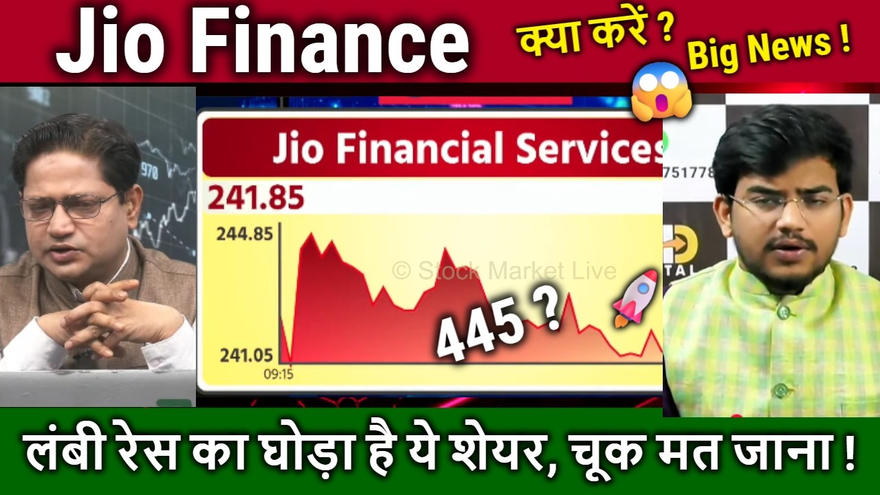 Jio Finance Future Analysis/Abhi Buy kre or Wait kre? jio financial services latest news,target 2030