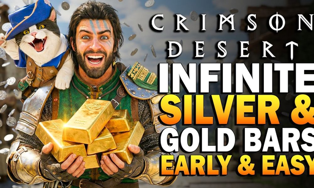 Crimson Desert INFINITE MONEY & GOLD BARS