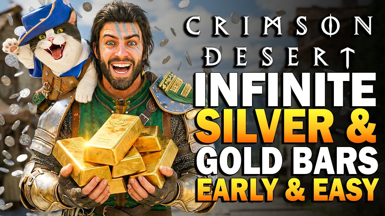 Crimson Desert INFINITE MONEY & GOLD BARS