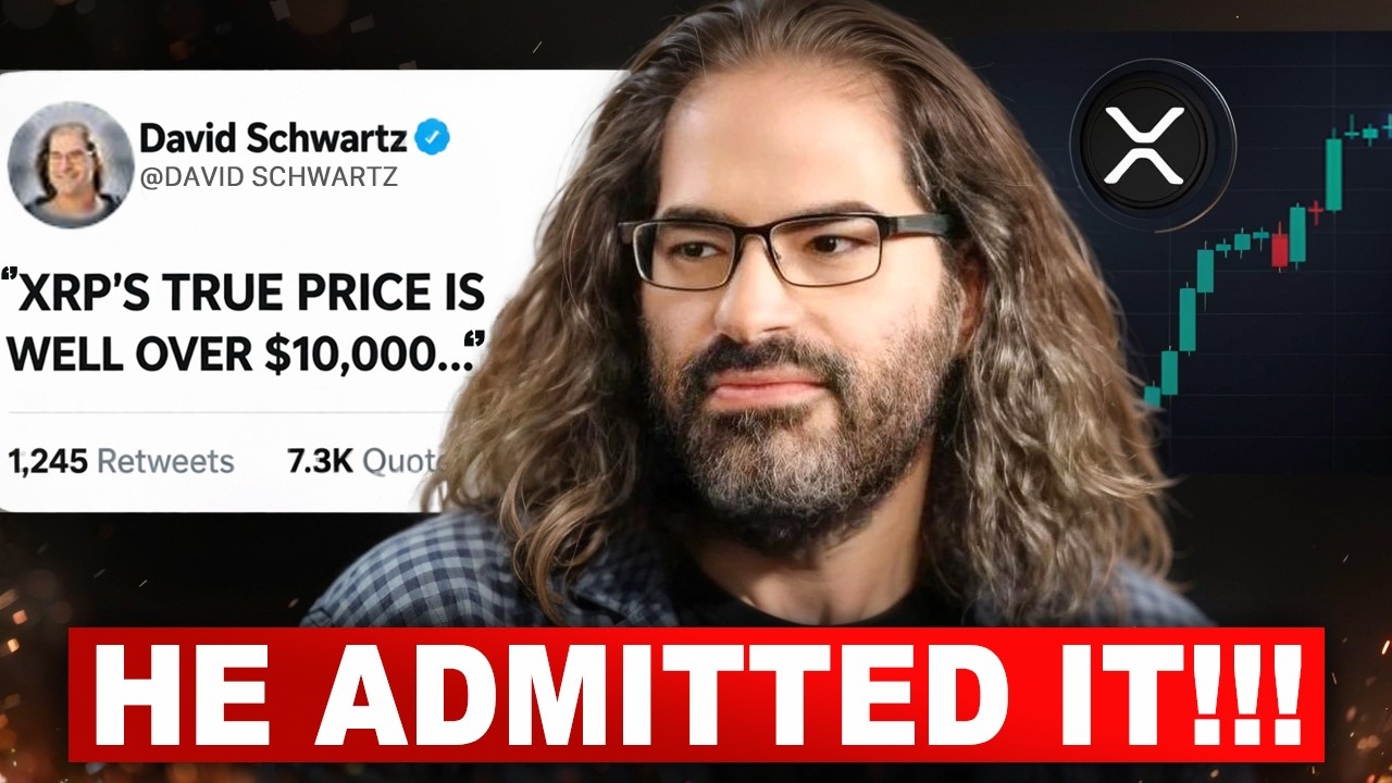 OMFG HE ADMITTED IT?!?! (XRP's Real Price?!)