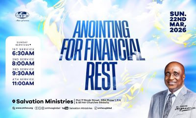 Anointing For Financial Rest | Sunday Service | Sunday, 22nd March 2026