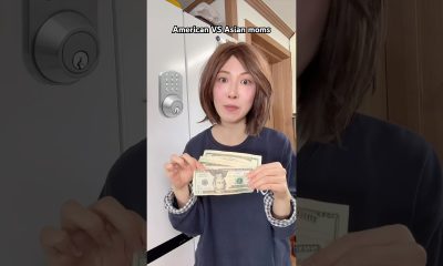 Moms teaching budgeting in America VS Asia #moms #kids #money #parenting #budget #savings #shorts