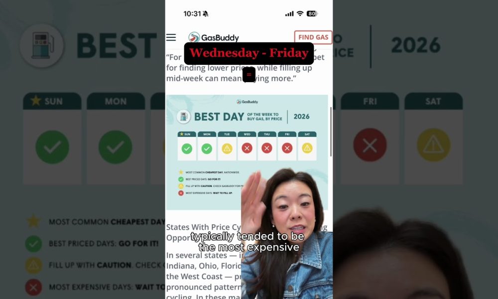 How to save $$$ on gas! #money #finance #gas #budget #economy