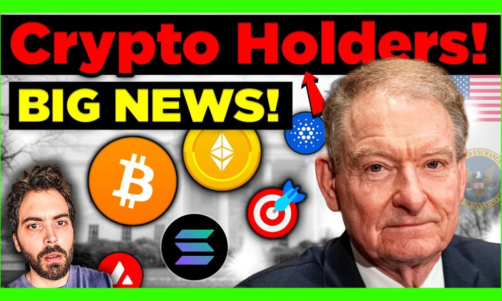 BREAKING: The SEC just released the crypto BULLS!!