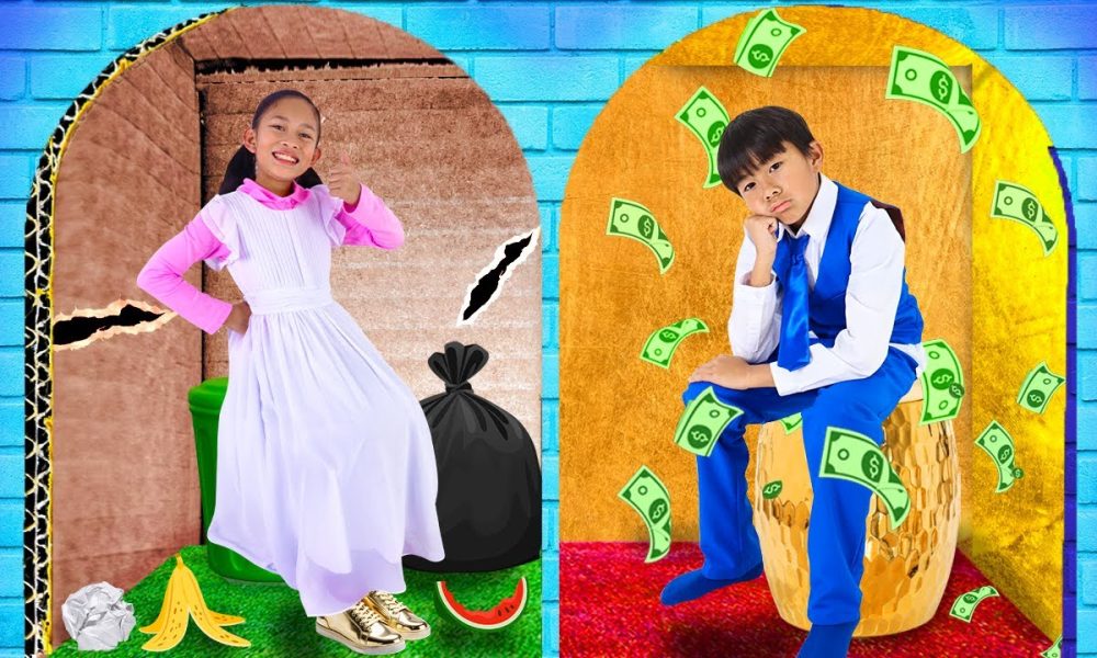 Andrea & Ben Learns the Value of Saving Money with Piggy Banks