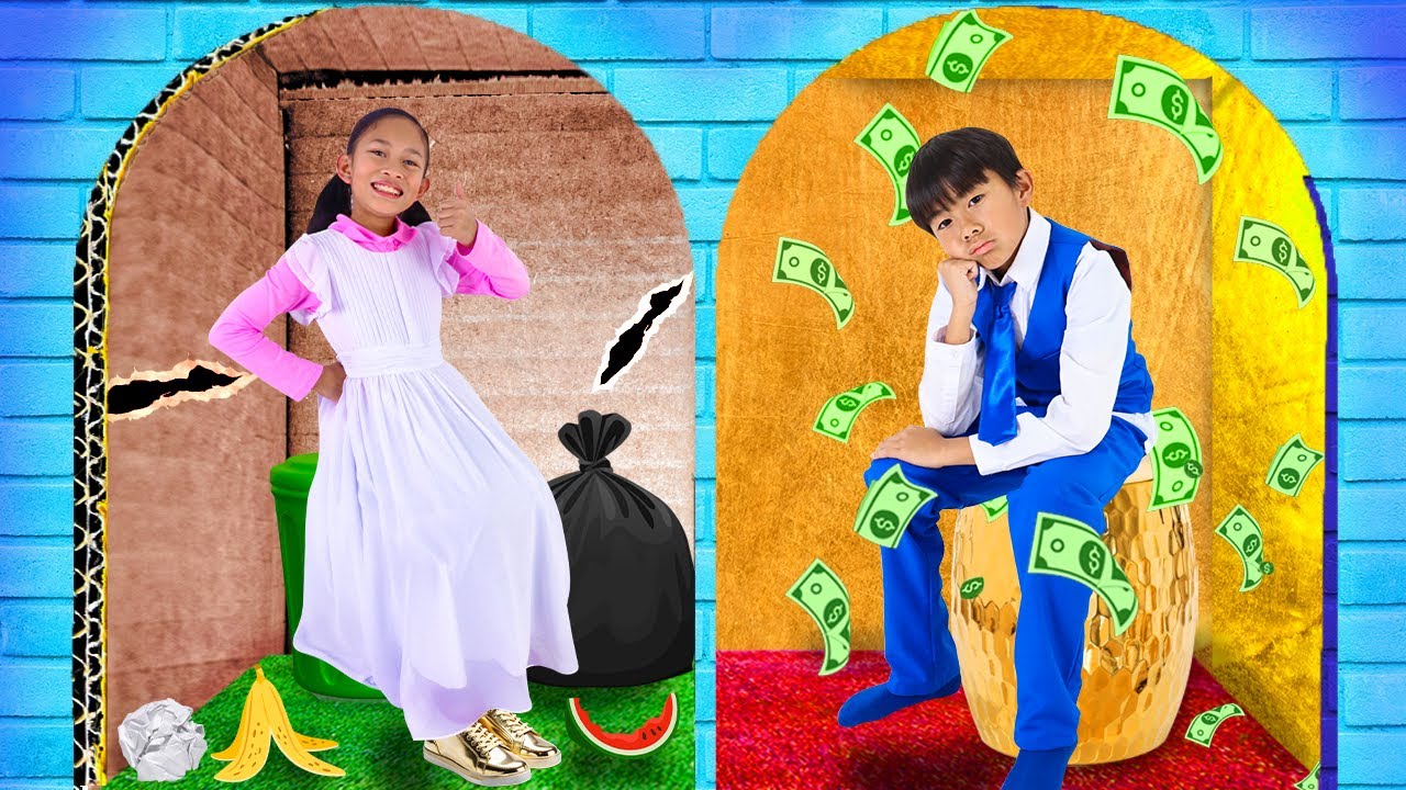 Andrea & Ben Learns the Value of Saving Money with Piggy Banks