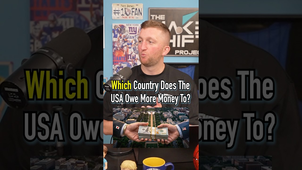 Which Country Does The USA Owe Nore Money To? #shorts #money #usa #world #debt