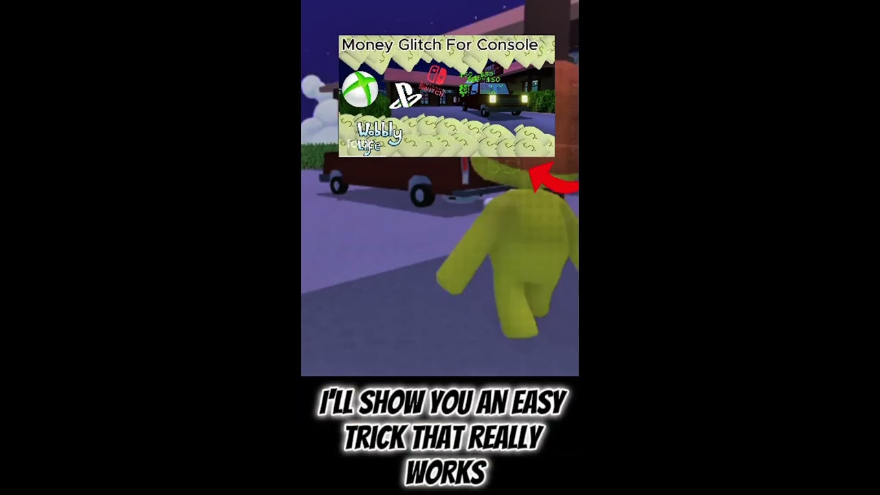 Wobbly Life Money Glitch on Console! #wobblylife #glitch #moneyglitch