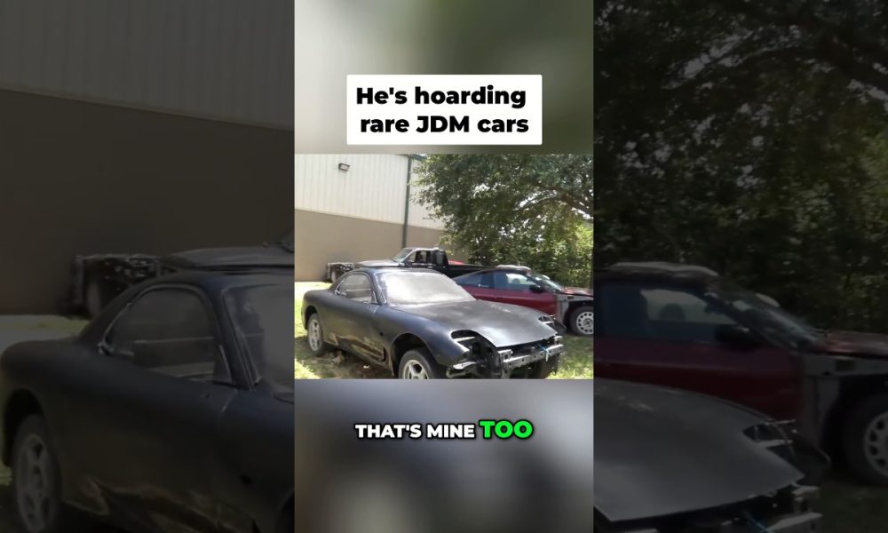 He’s hoarding rare JDM cars (it’s a financial problem)