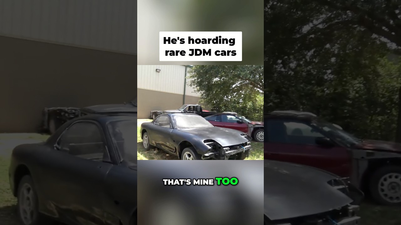He’s hoarding rare JDM cars (it’s a financial problem)