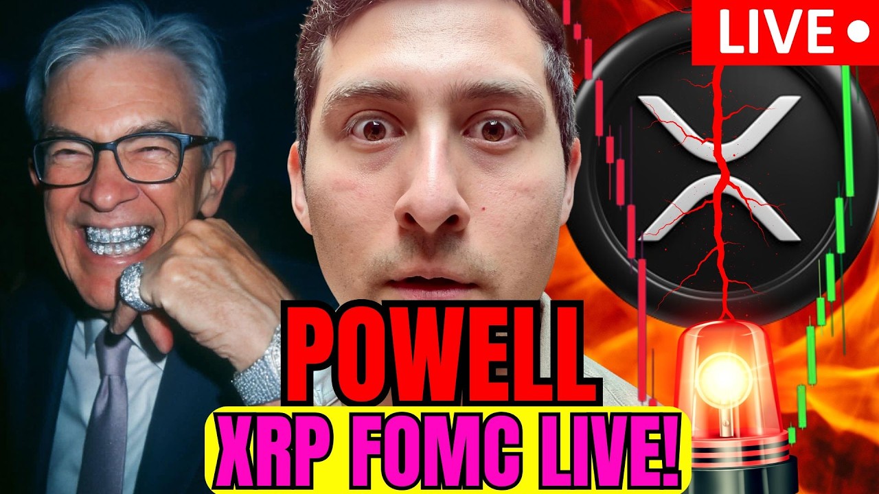 XRP WATCH POWELL FOMC LIVE NOW!! (XRP DOWN)
