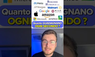 Quanti SOLDI Guadagnano ogni SECONDO? #finance #money #apple #amazon #google
