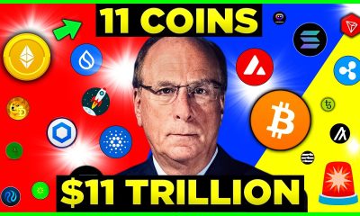 BlackRock CEO Larry Fink goes ALL IN on Crypto! (11 Coins)