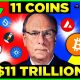BlackRock CEO Larry Fink goes ALL IN on Crypto! (11 Coins)