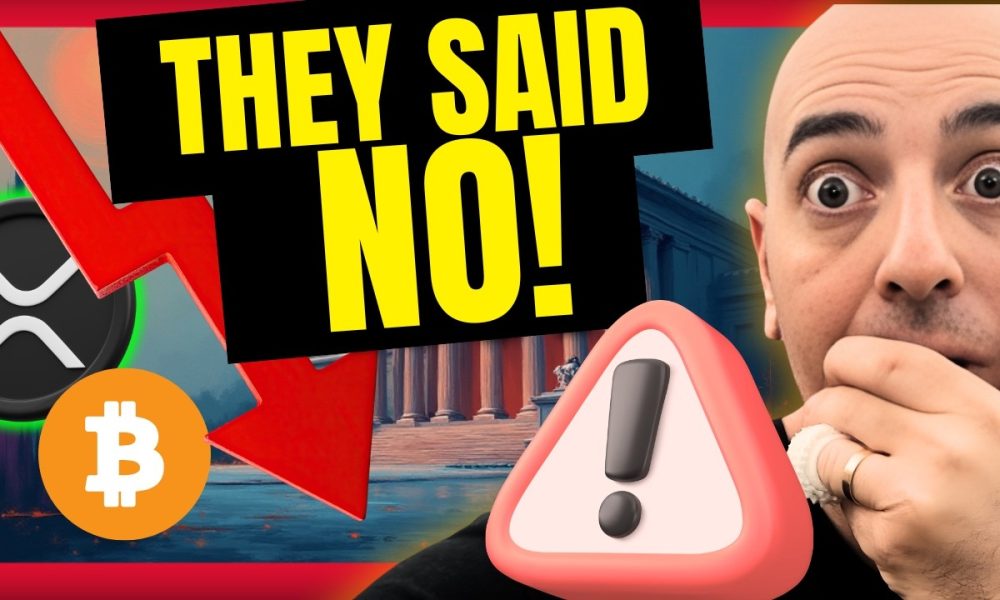 XRP - They Said NO!