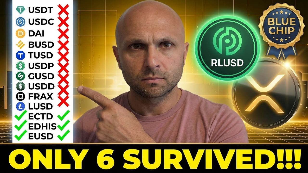 Ripple XRP News - THE LIST JUST DROPPED AND ONLY 6 STABLECOINS SURVIVED!!!