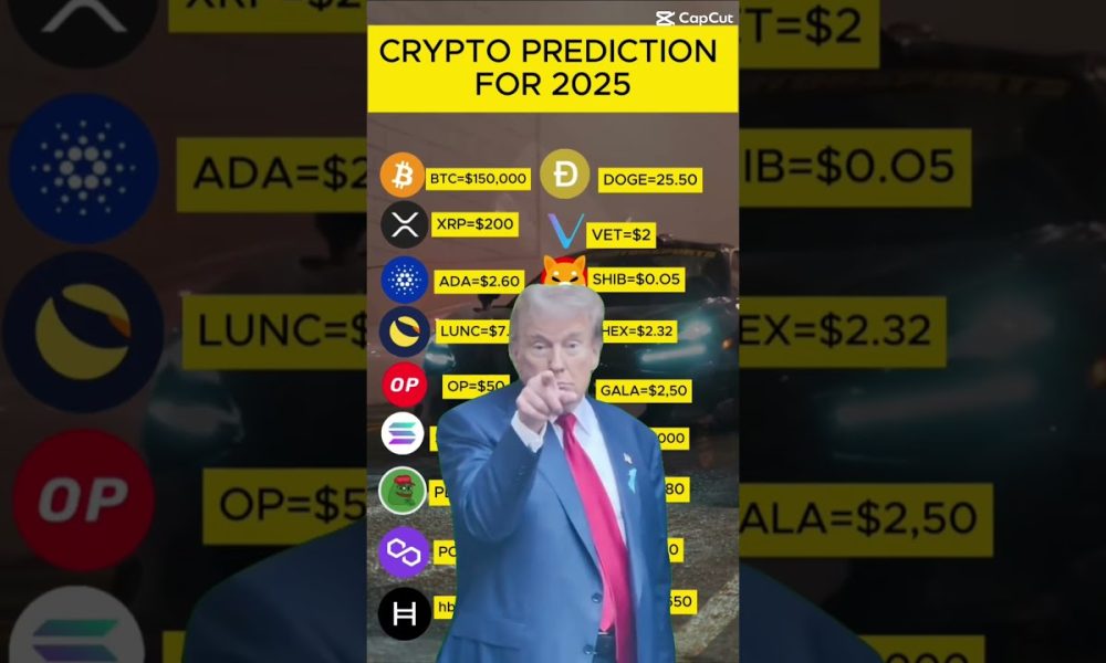 Best crypto prediction 2025 & best crypto to invest in 2025 #bitcoin #cryptopredictions #news