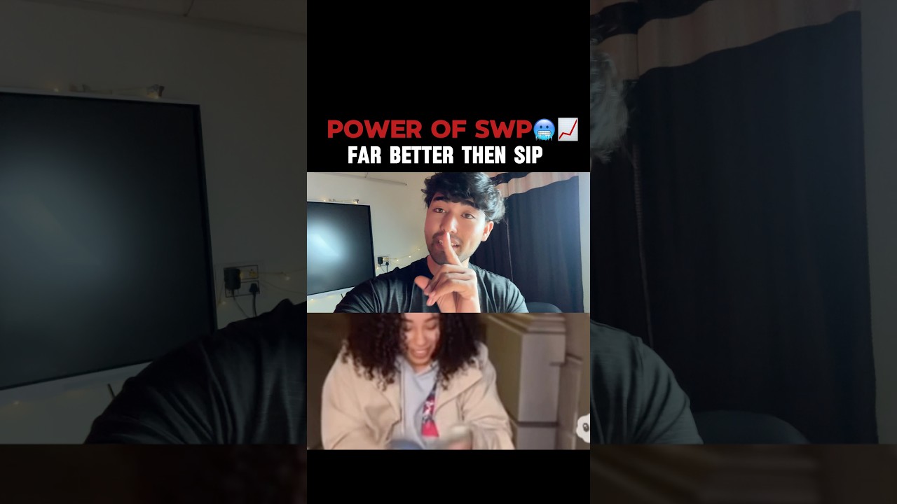 Power of SWP far better then SIP. #finance #swp #sip #passiveincome