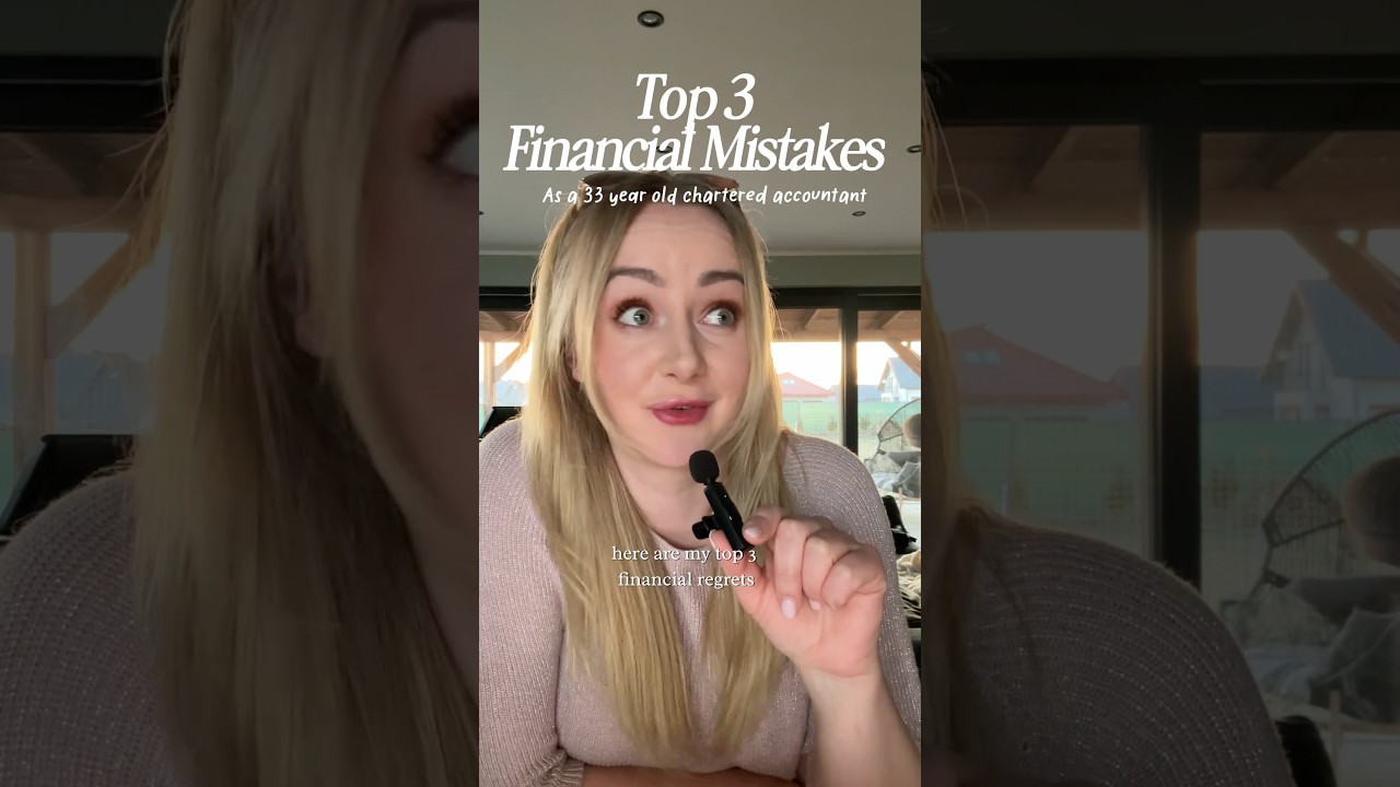 My Top 3 Financial Regrets #financialplanning