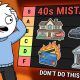 Biggest Financial Mistakes in Your 40s (Tier List)