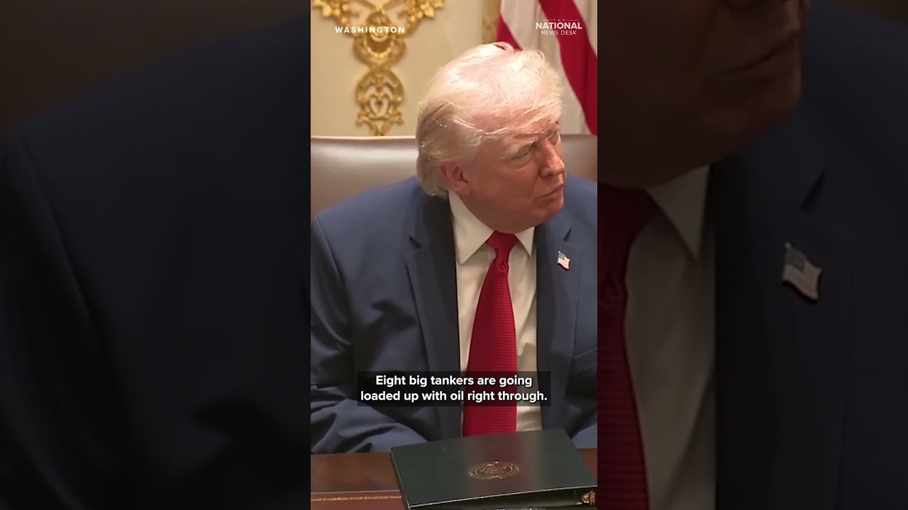 Trump reveals Iran's 'big present': 10 oil tankers pass through Strait of Hormuz