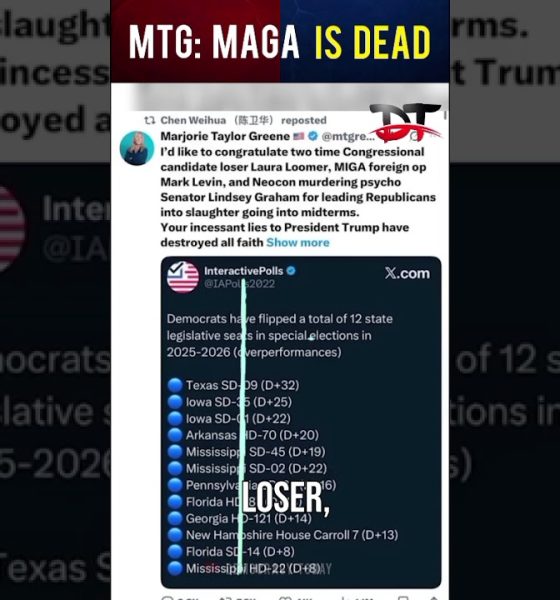 Marjorie Taylor Greene Declares MAGA is Dead #mtg #maga  #breakingnews #viralnews