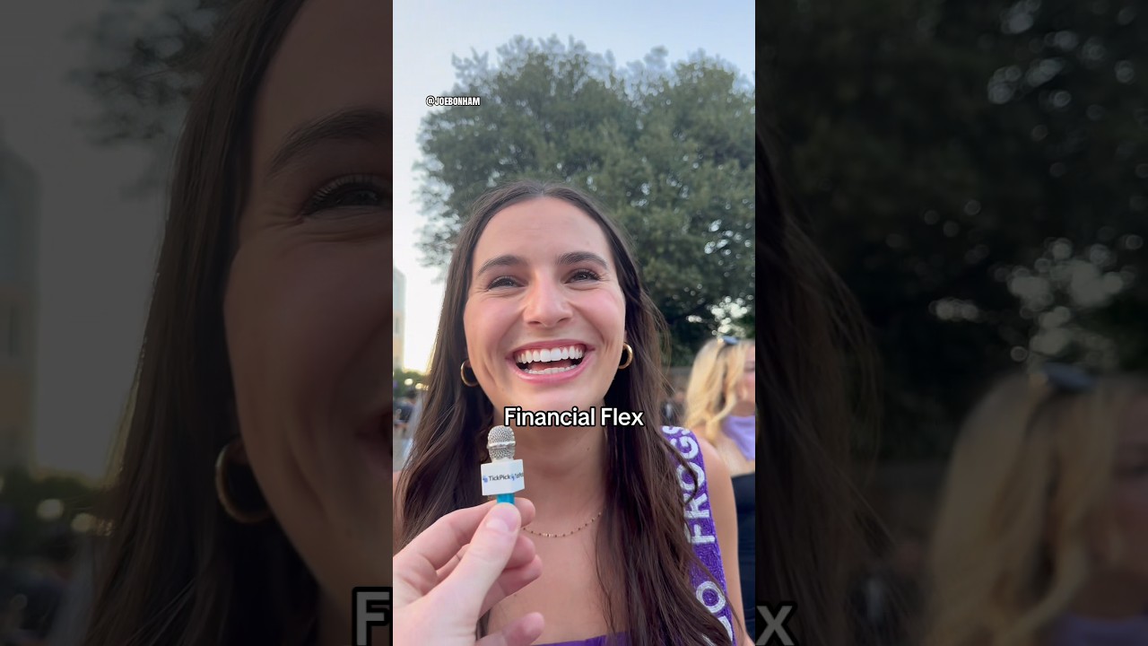 Financial Flex at SMU and TCU #financialflex #cfb #collegefootball #financialfreedom #xyzbca