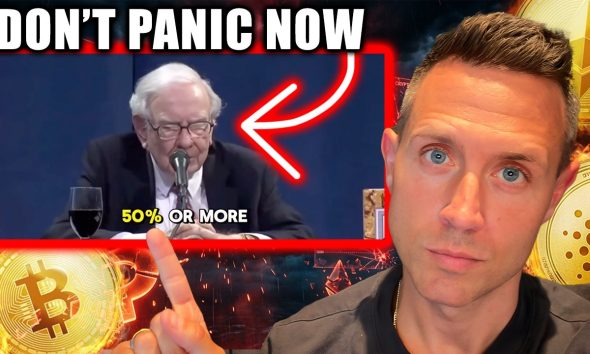 CRYPTO Down 50% Or More! (Warren Buffett's INSANE Warning)
