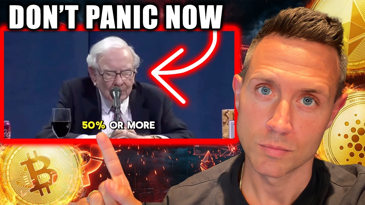 CRYPTO Down 50% Or More! (Warren Buffett's INSANE Warning)