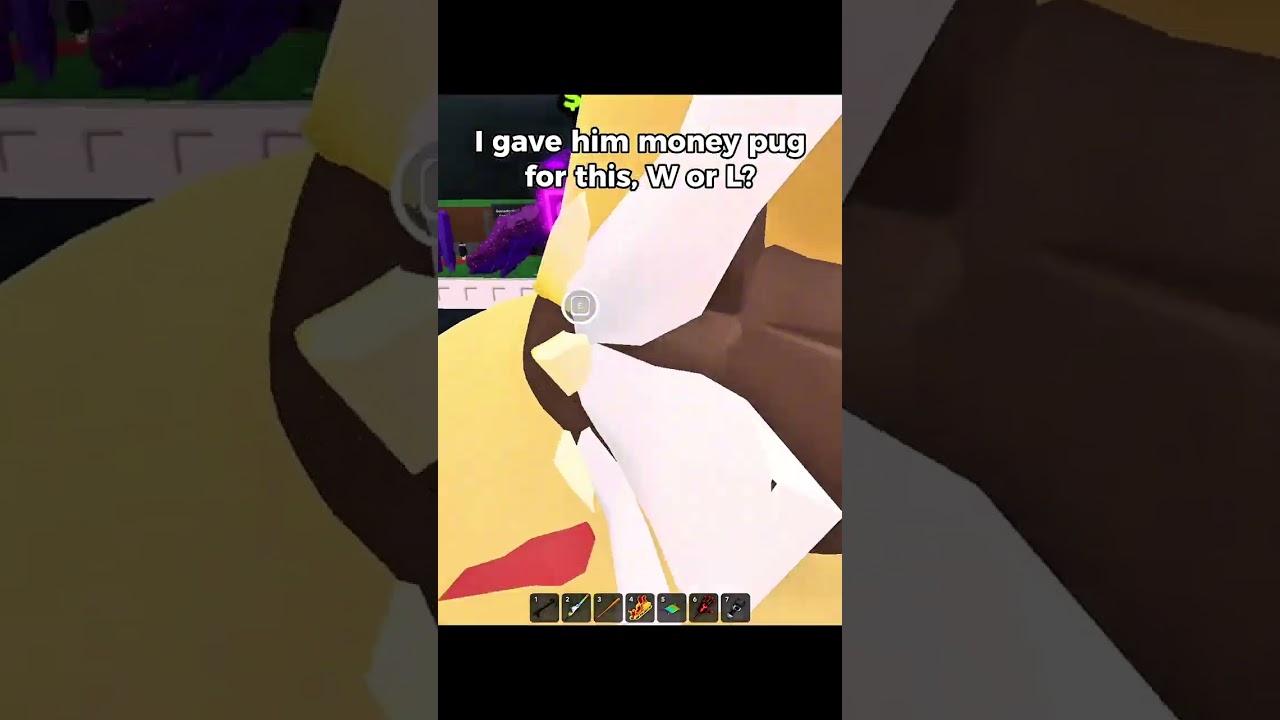 I gave him a money pug for this, W or L? - ( steal a brainrot )