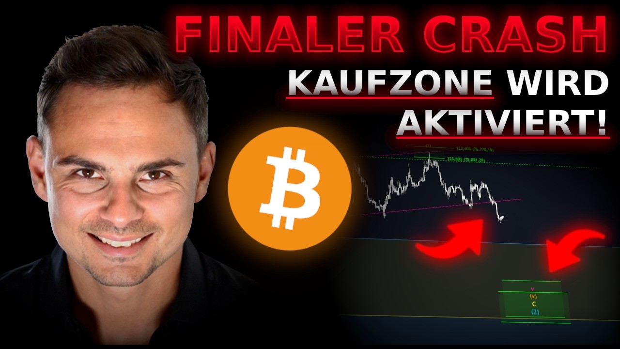 Bitcoin: der FINALE ABVERKAUF steht bevor! Signale sind EINDEUTIG!