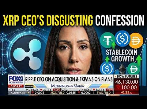 DISGUSTING XRP RIPPLE CONFESSION ON STABLECOINS AND THE FUTURE OF CRYPTO