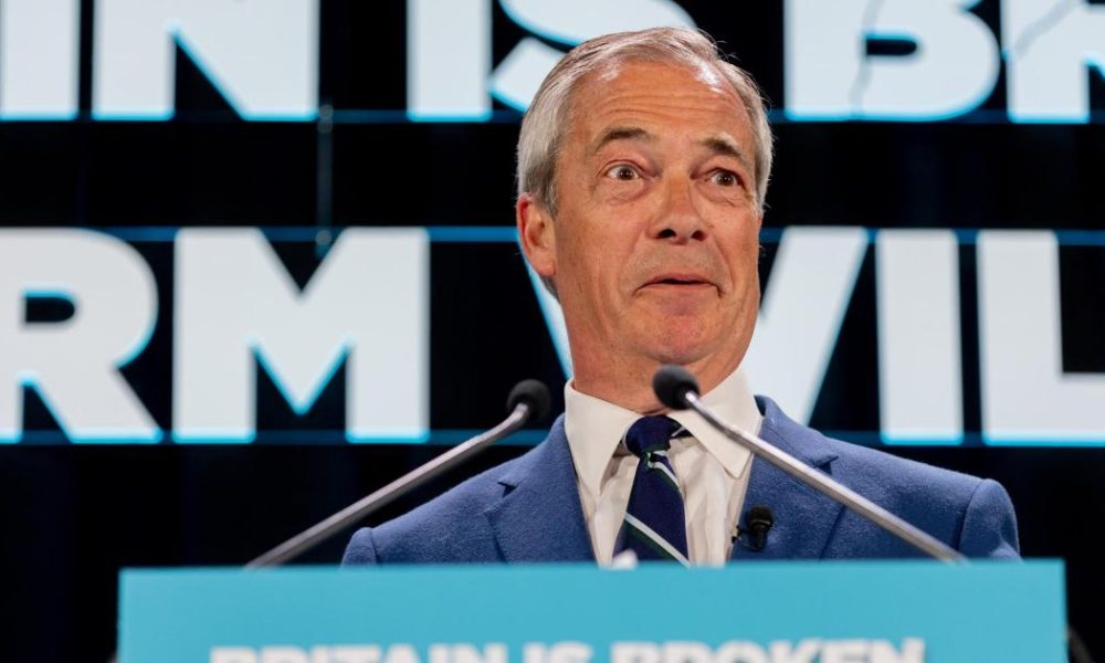 Reform UK leader Nigel Farage says Sunderland 'deserves better'