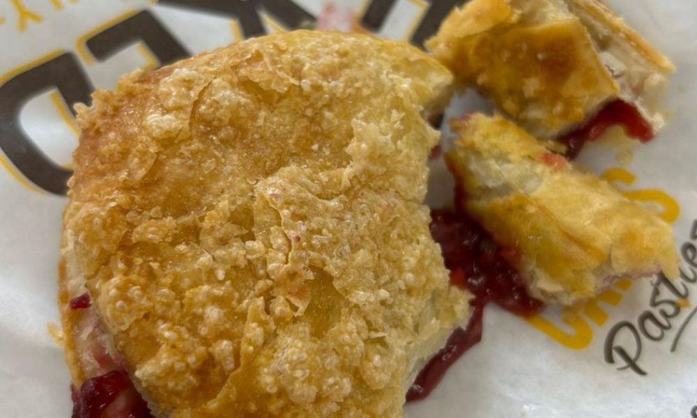 Carrs Pasties bring back the raspberry and white chocolate pastie