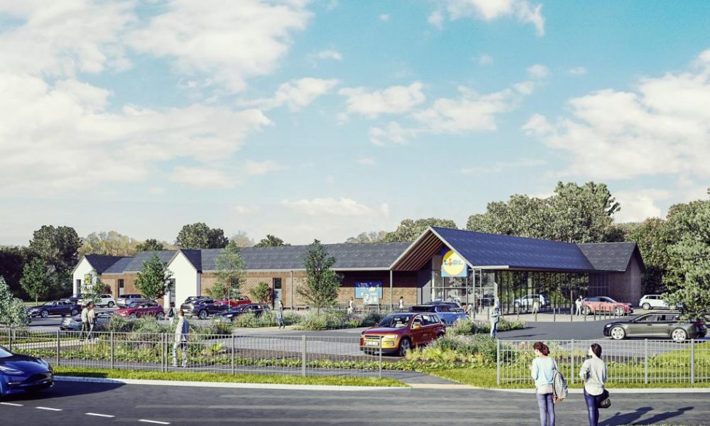 Ground roller spotted on proposed new Lidl site in Marton