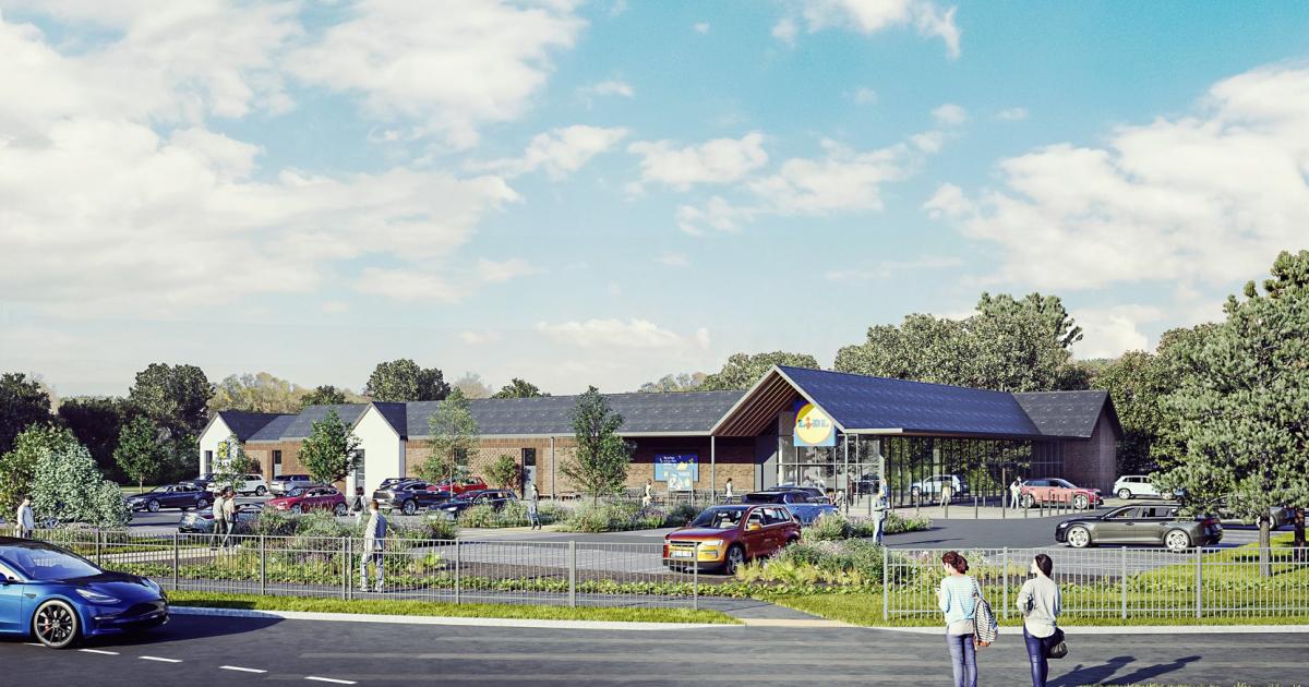 Ground roller spotted on proposed new Lidl site in Marton