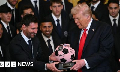 Messi and Inter Miami meet Trump at White House