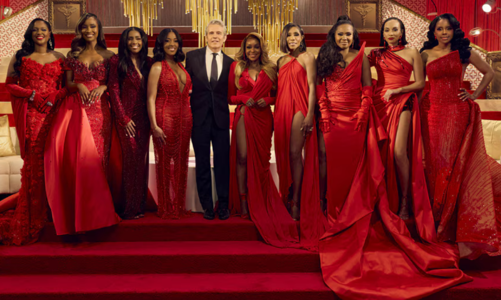 2 Fashion Credits From The Married To Medicine Season 12 Reunion Toya Bush Harris In Red Albina Dyla Dr Jackie In Elie Saab Dr Heavenly In Lena Berisha And More