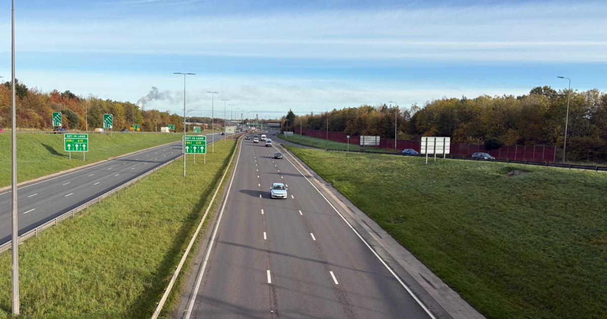 LIVE - A19 shut at A66 ramp as vehicle sheds load