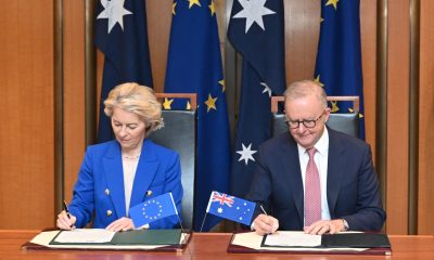 Long-awaited Australia-EU trade deal finally signed