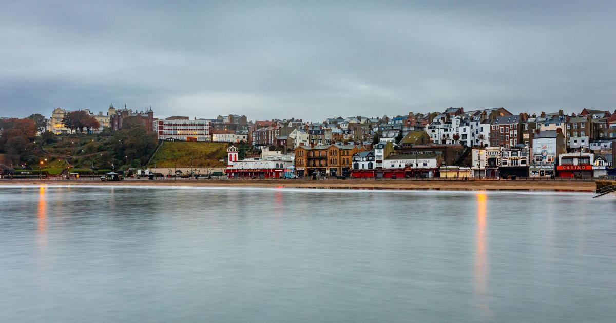 Person stuck in gate in Caledonia Street, Scarborough