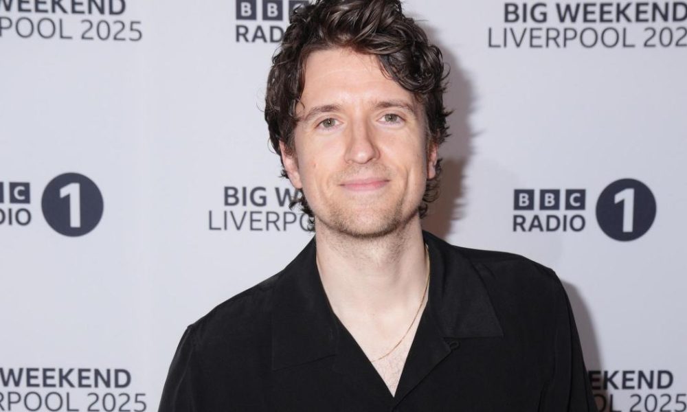 When will Greg James pass through County Durham on his tandem bike?