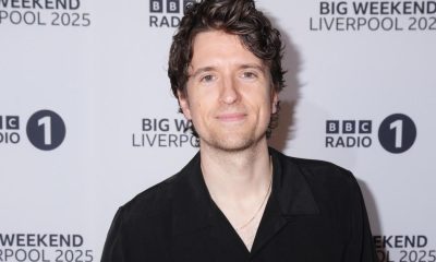 When will Greg James pass through County Durham on his tandem bike?